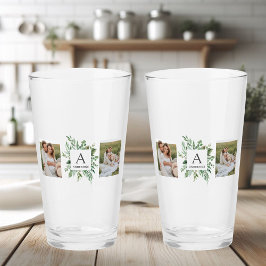 Copo De Pint Monograma Duas Fotografias | Quadro verde personal