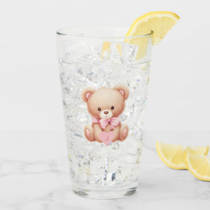 Copo De Pint Monograma Rosa Urso
