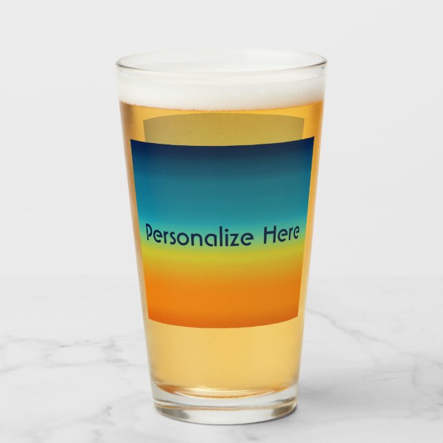 Copo De Pint Monograma Sunset Sudoeste (Frente (Preenchido))