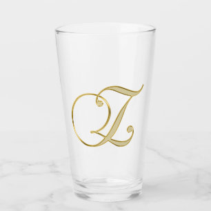 Copo De Pint Monograma Z Dourado