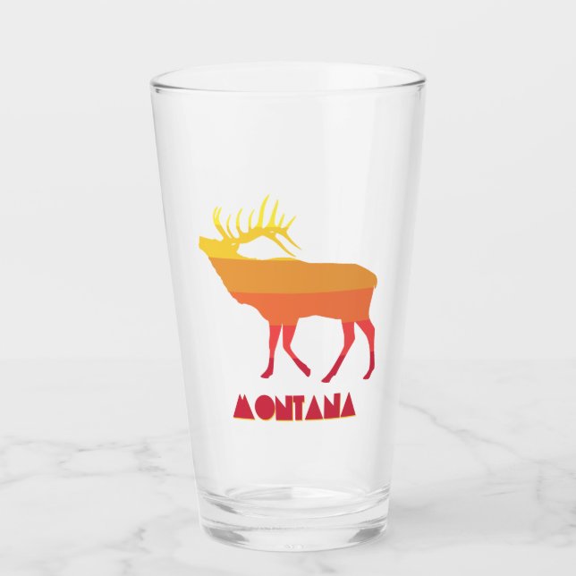 Copo De Pint Montana Elk (Frente)