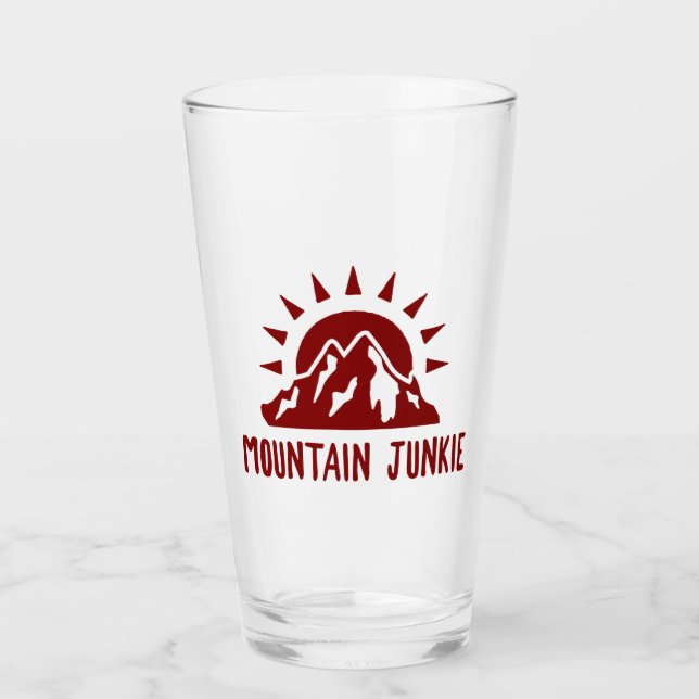 Copo De Pint Montanha Junkie (Frente)