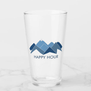 Copo De Pint Montanhas Feliz Hora