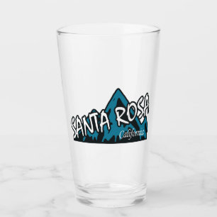 Copo De Pint Montanhas papais noeis Rosa California