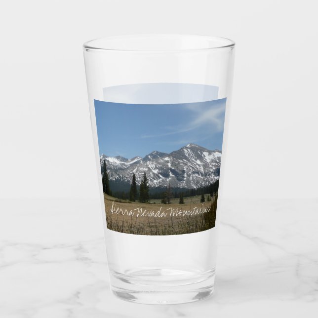 Copo De Pint Montanhas Sierra Nevada I a partir de Yosemite (Frente)