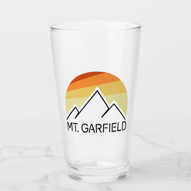Copo De Pint Monte Garfield New Hampshire Retro (Frente)