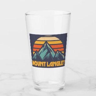 Copo De Pint Monte Langley Califórnia Turquesa Retro