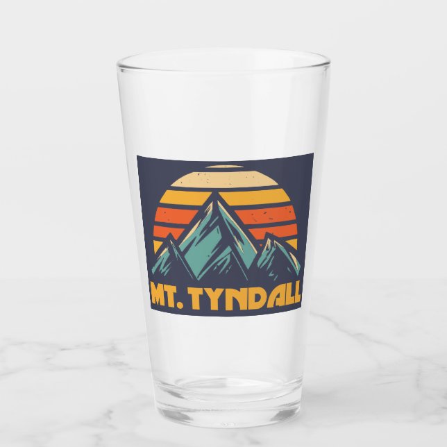Copo De Pint Monte Tyndall California Retro Turquoise (Frente)