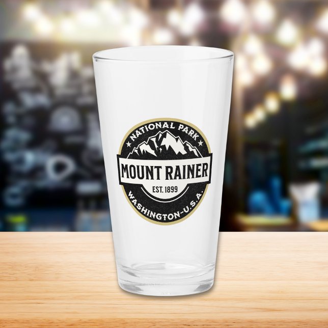 Copo De Pint Mount Rainier National Park High-altitude Emblem (Criador carregado)