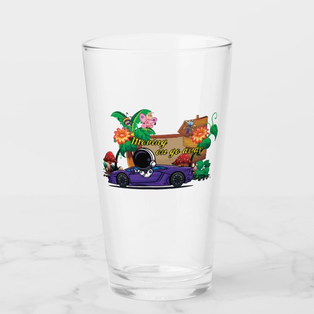 Copo De Pint Moving on Drinkware (Frente)