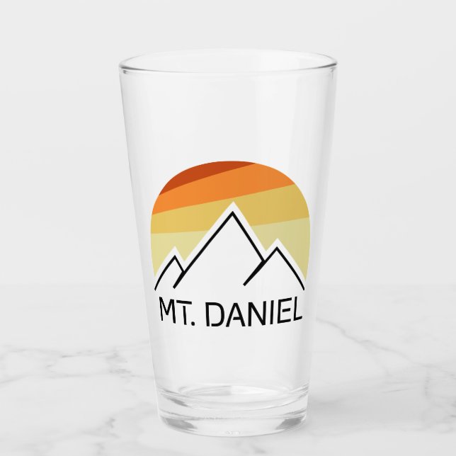 Copo De Pint Mt. Daniel Washington Retro (Frente)
