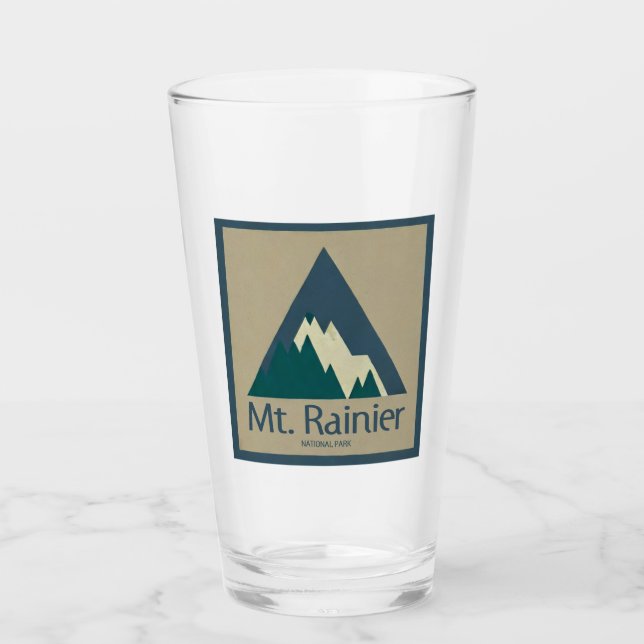 Copo De Pint Mt. Rainier National Park Rustic (Frente)
