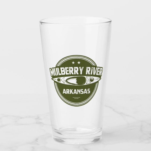 Copo De Pint Mulberry River, Arkansas (Frente)