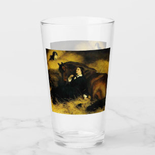Copo De Pint Mulher e Cavalo