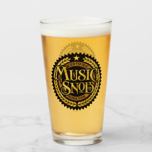 Copo De Pint Music Snob - amante de música engraçada