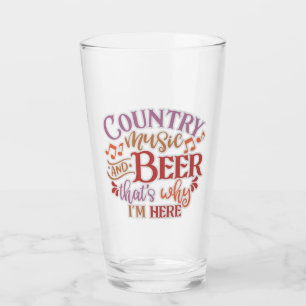 Copo De Pint Música country e música country da cerveja