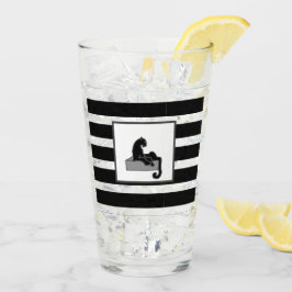 Copo De Pint Na moda Black Panther Cat White Modern