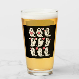 Copo De Pint Namorado Fantasma Fofo Coração Dia dos Namorados C