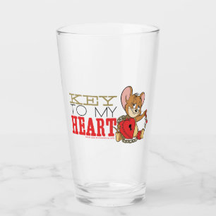 Copo De Pint Namorados Jerry Mouse "Key To My Heart"