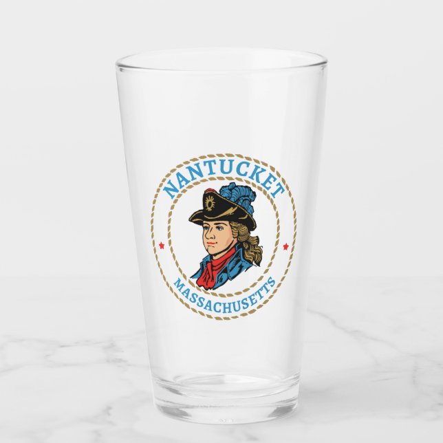 Copo De Pint Nantucket Massachusetts Colonial (Frente)