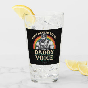Copo De Pint Não Me Obrigue a Usar Minha Voz de Pai Gay LGBTQ