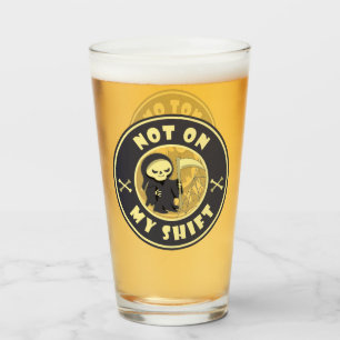 Copo De Pint Não no meu turno a citação do Dia das Bruxas da Gr
