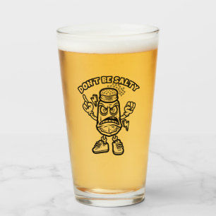 Copo De Pint Não seja salgado, ilustração engraçada
