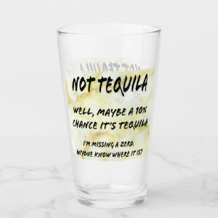 Copo De Pint Não tequila Vidro