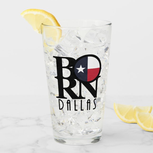 Copo De Pint NASCER Dallas Texas (Gelo frontal)