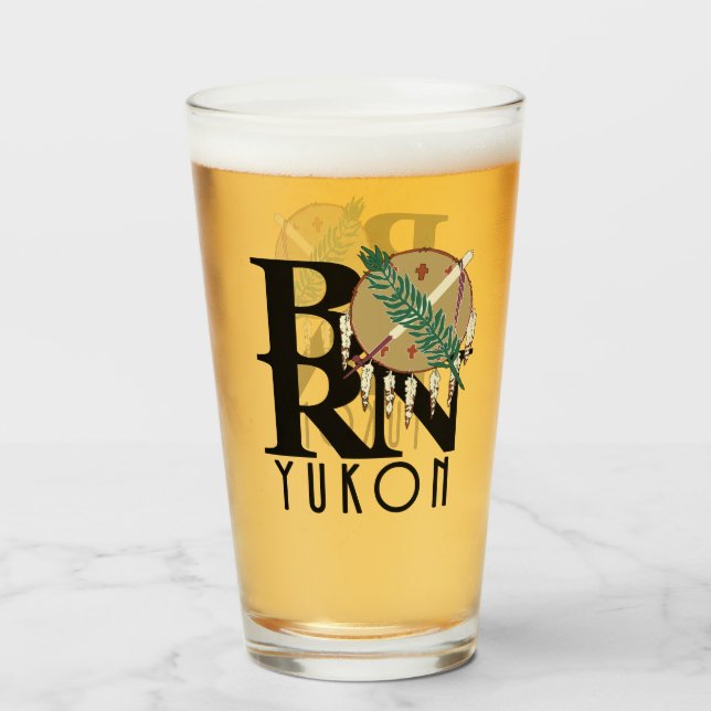 Copo De Pint NASCER Yukon Oklahoma (Frente (Preenchido))