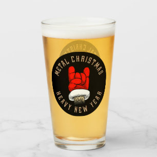 Copo De Pint Natal de Metal Pesado