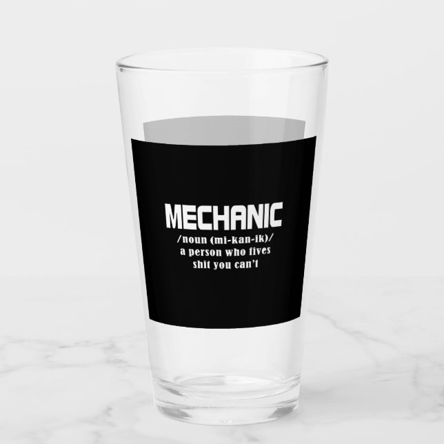 Copo De Pint Natal Mecânico (Frente)