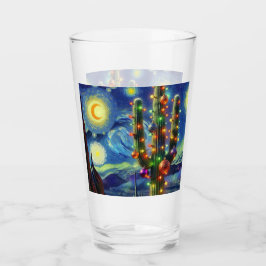 Copo De Pint Natal no Deserto Sudoeste Saguaro Cactus