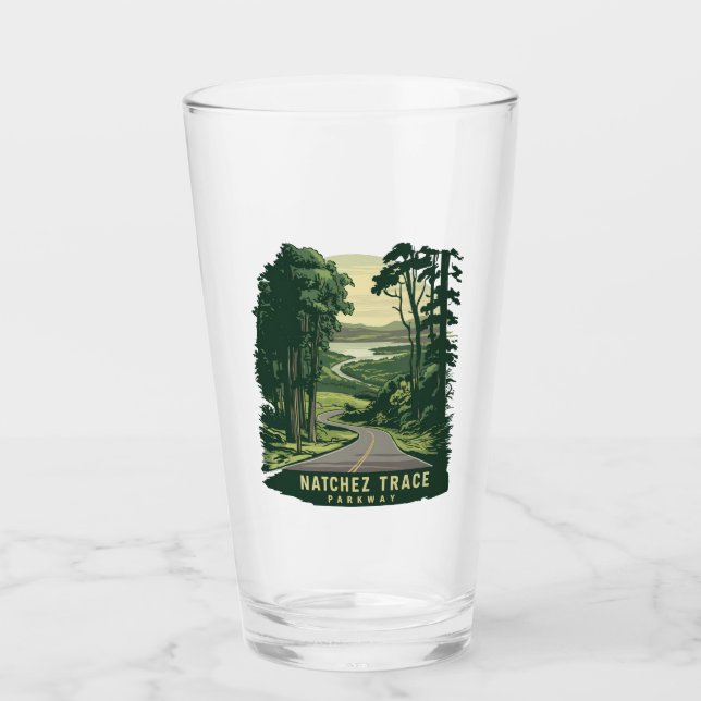 Copo De Pint Natchez Trace Parkway Mississippi Forest (Frente)