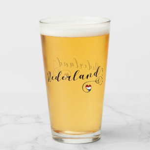 Copo De Pint Nederland Netherlands Heart Flag