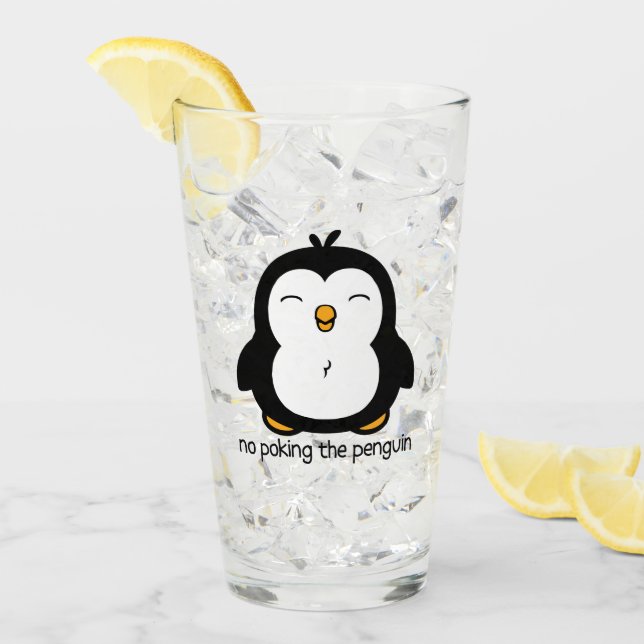 Copo De Pint Nenhum picar o pinguim (Gelo frontal)