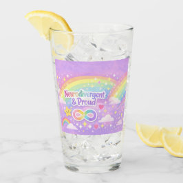 Copo De Pint Neurodivergent Pride Pastel Rainbow Tumbler