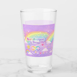 Copo De Pint Neurodivergent Pride Pastel Rainbow Tumbler