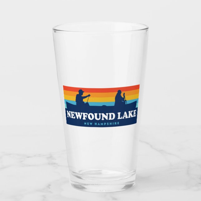 Copo De Pint Newfound Lake New Hampshire Canoe (Frente)