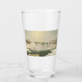 Copo De Pint Niágara Cai no inverno (gelo na água)