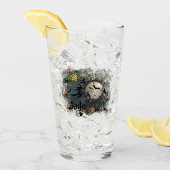 Copo De Pint Noite da Festa das Bruxas (Gelo frontal)