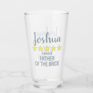 Copo De Pint Noiva e Corte de Honra 5 Estrelas Pai da Noiva