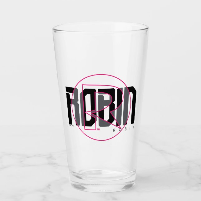 Copo De Pint Nome Gráfico Robin Hi-Tech (Frente)