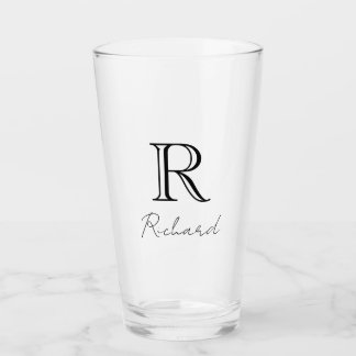 Copo De Pint Nome monograma elegante