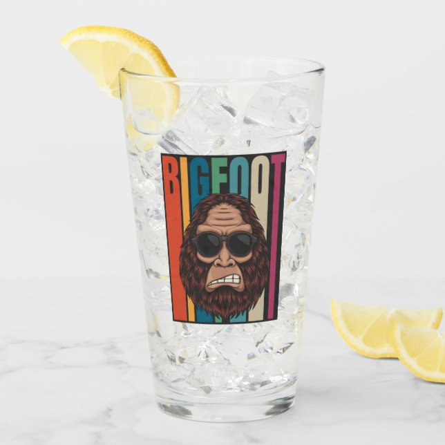 Copo De Pint Nome personalizado Bigfoot (Gelo frontal)