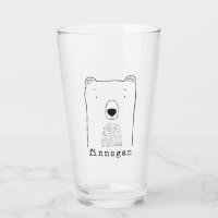 Nome Personalizado Branca de Urso Escocês