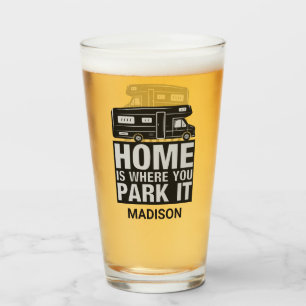 Copo De Pint Nome personalizado Camper Van