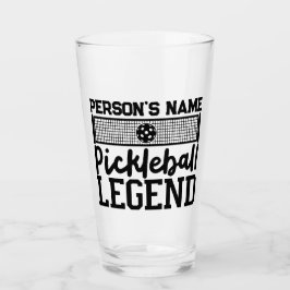 Copo De Pint Nome Personalizado da Legenda do Pickleball