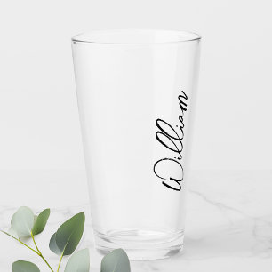 Copo De Pint Nome Personalizado de Script Moderno