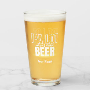 Copo De Pint Nome Personalizado Engraçado Vidro de Cerveja Mode